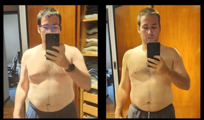 Agus — antes y después de FITRANSFORMATION