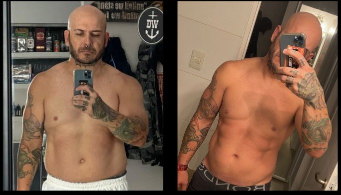 Mauri — antes y después de FITRANSFORMATION